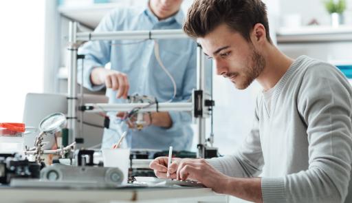 immagine di ricercatori che lavorano