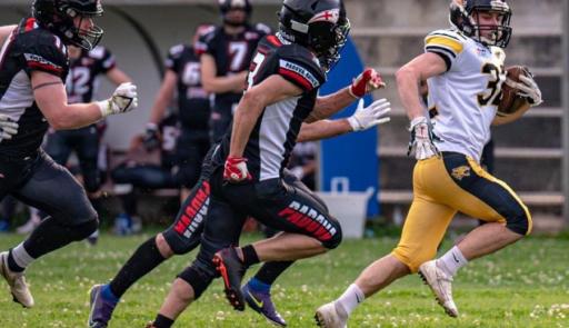 Alberto Licari, studente atleta di football americano