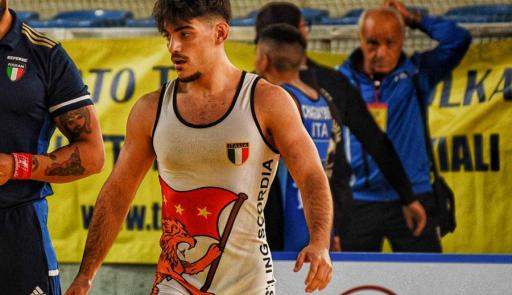 Christian Caniglia, studente atleta di Lotta