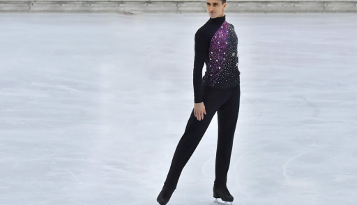 Mattia Dalla Torre, studente atleta di pattinaggio su ghiaccio