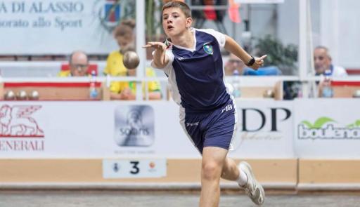 Mattia Falconeri Mattia Falconeri, studente atleta di bocce