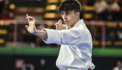 Thomas Galeotti, studente atleta di karate
