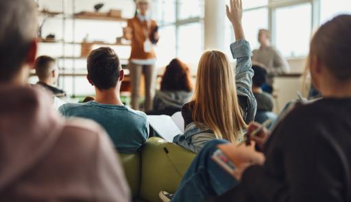 Lezione in una classe