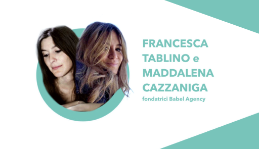 immagine con il volto di due ragazze su fondo bianco