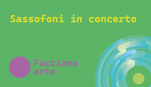 Titolo dell'evento su sfondo colorato