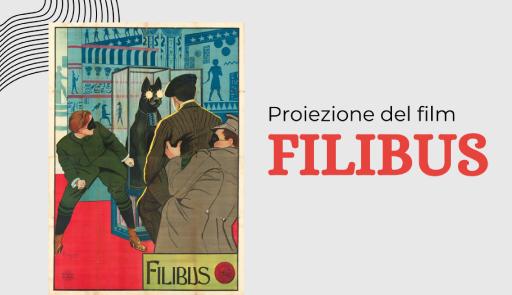 titolo dell'evento su fondo bianco