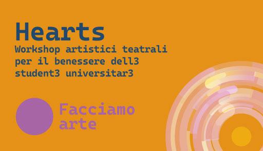 Immagine decorativa. Titolo dell'evento su sfondo colorato
