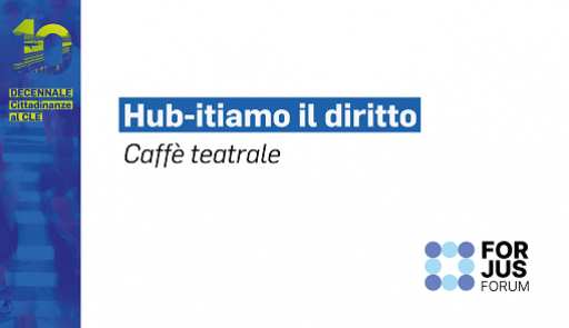 titolo dell'evento su fondo bianco