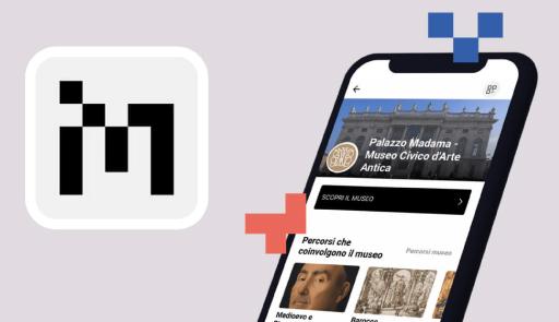 smartphone con app aperta
