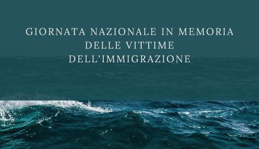 Grafica con sfondo blu e scritte chiare