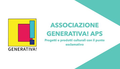 Grafica su sfondo bianco e sfumature turchesi