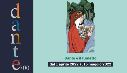 grafica Dante 700 - Mostra Dante e il fumetto