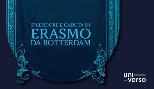 Titolo dell'evento su sfondo colorato, simbolo di UniVerso