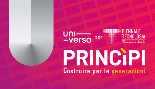 titolo dell'evento su sfondo colorato