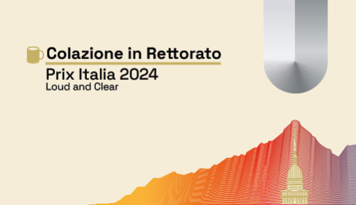 Titolo dell'evento su sfondo colorato