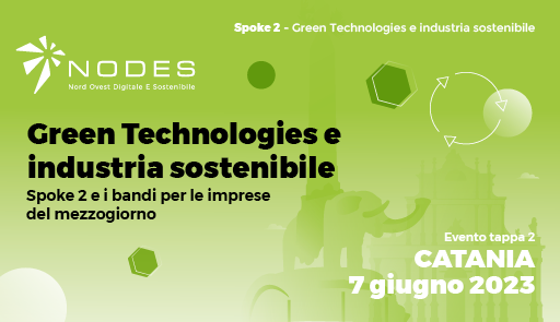 Titolo dell'evento su sfondo colorato