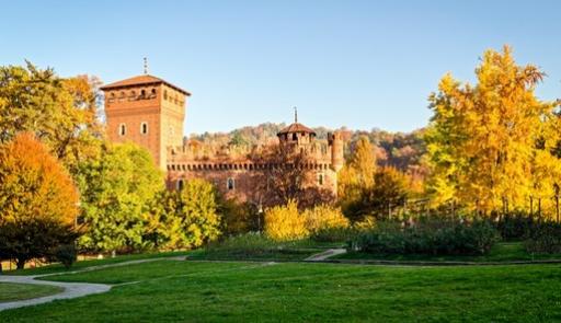 Veduta del Valentino e del castello medievale