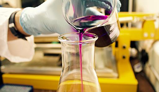 provette in laboratorio