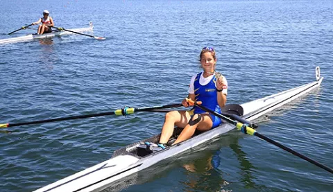 Alice Gnatta Alice Gnatta, studentessa atleta di canottaggio