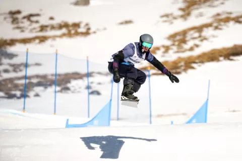 Andrea Giacomiello Andrea Giacomiello, studente atleta di snowboard
