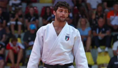 Francesco Basso, studente atleta di judo