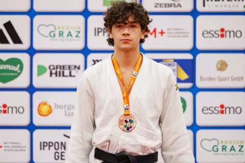 Alessio De Luca, studente atleta di judo