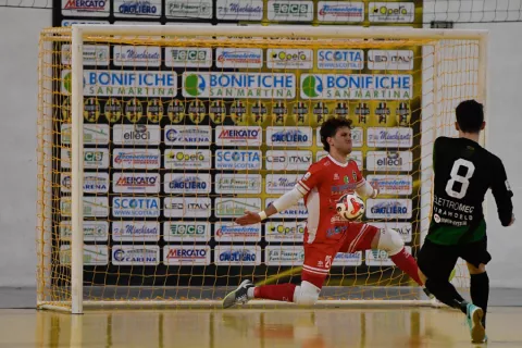 Enrico Lamberti, studente atleta di futsal