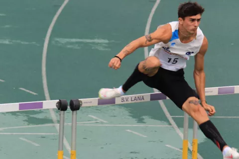 Lorenzo Mellano, studente atleta di atletica leggera