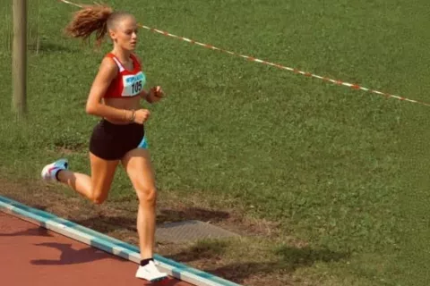 Chiara Munaretto, studentessa atleta di atletica leggera