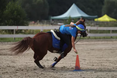 Giorgia Regis studentessa atleta Mounted Games Giorgia Regis studentessa atleta Mounted Games