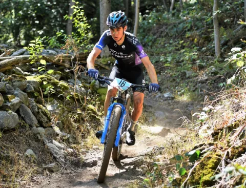 Silvano Brugiafreddo Silvano Brugiafreddo, studente atleta di mountain bike