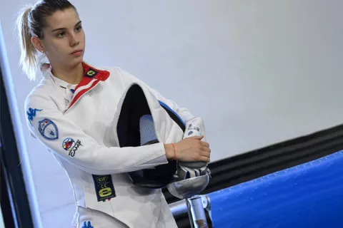 Vittoria Siletti Vittoria Siletti, studentessa atleta di scherma
