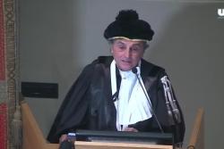 Cerimonia di conferimento della Laurea Honoris Causa a Ugo Nespolo