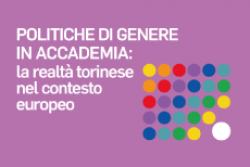 Presentazione del Bilancio di Genere e del Gender Equality Plan (GEP)