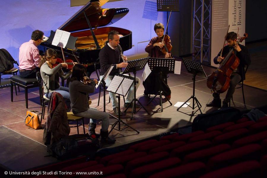 Prove orchestra e concerto della Fondazione Giubergia