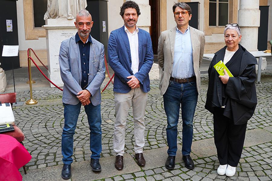 Mario Cedrini, Luca Fantacci, Pietro Garibaldi e Giulia Carluccio