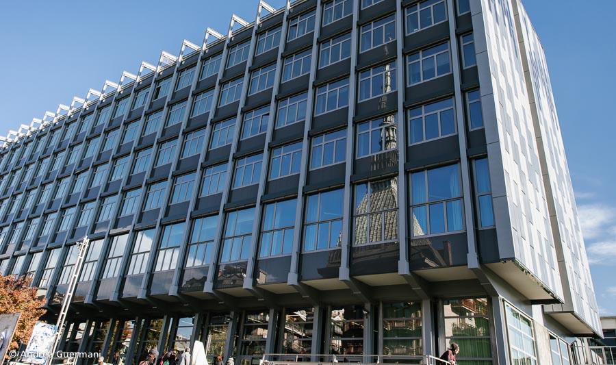 Facciata di Palazzo Nuovo