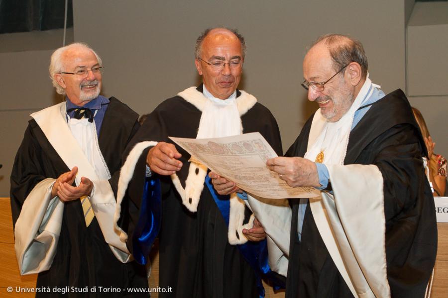 laurea honoris causa Umberto Eco