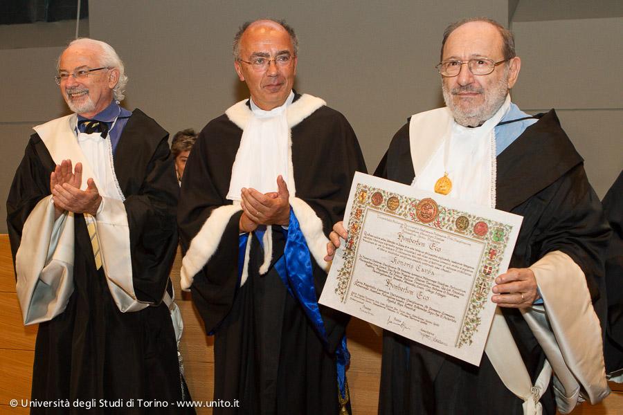 laurea honoris causa Umberto Eco
