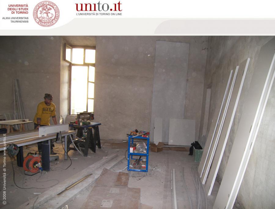 Palazzo Stemmi Residenze - Lavori di allestimento in corso
