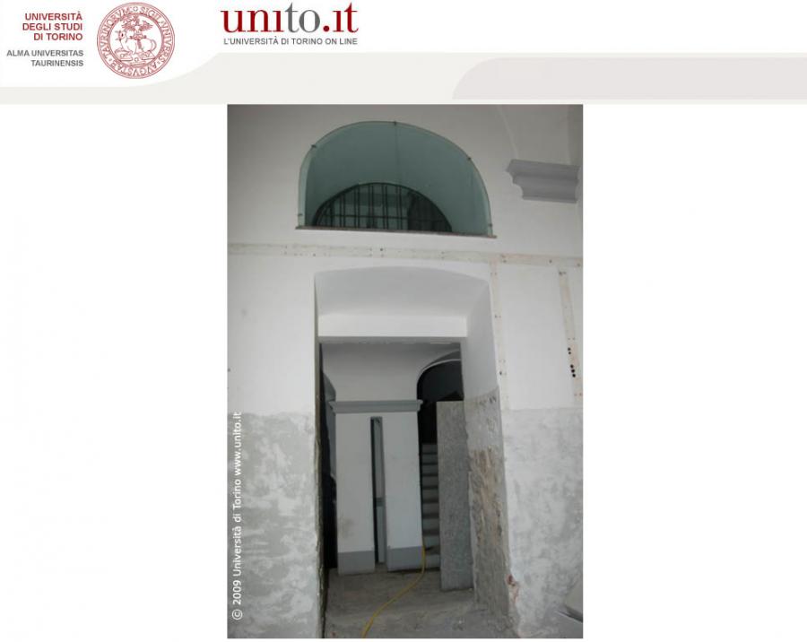 Aree d'accesso lato via Montebello