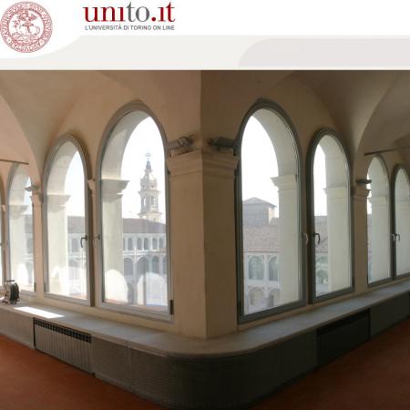 Savigliano - Particolare finestre loggiato
