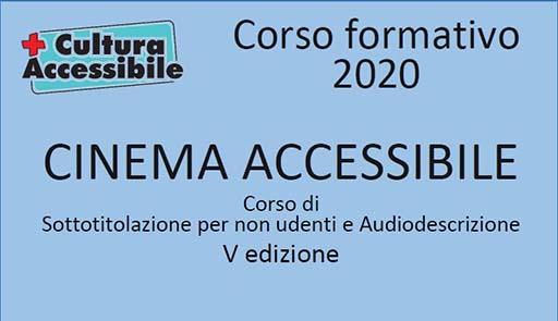 V edizione del corso formativo per sottotitolatori e audio descrittori
