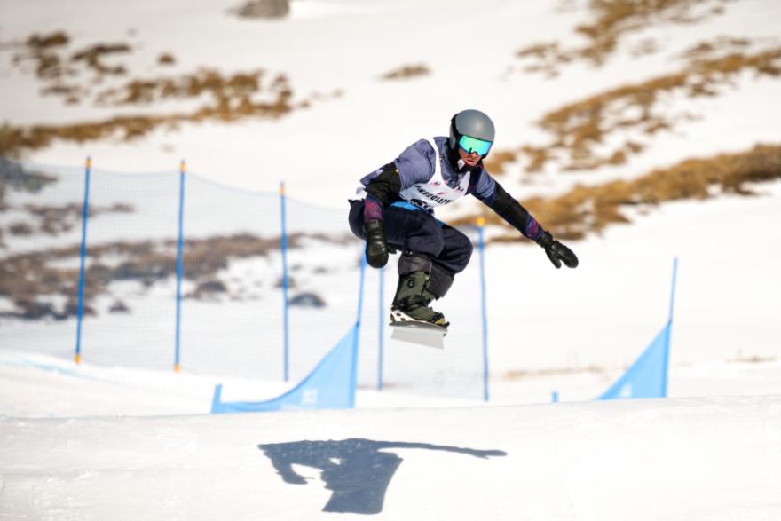 Andrea Giacomiello, studente atleta di snowboard
