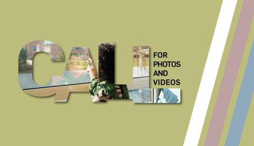 Il quotidiano e la pandemia Scritta CALL creata con ritagli di fotografie