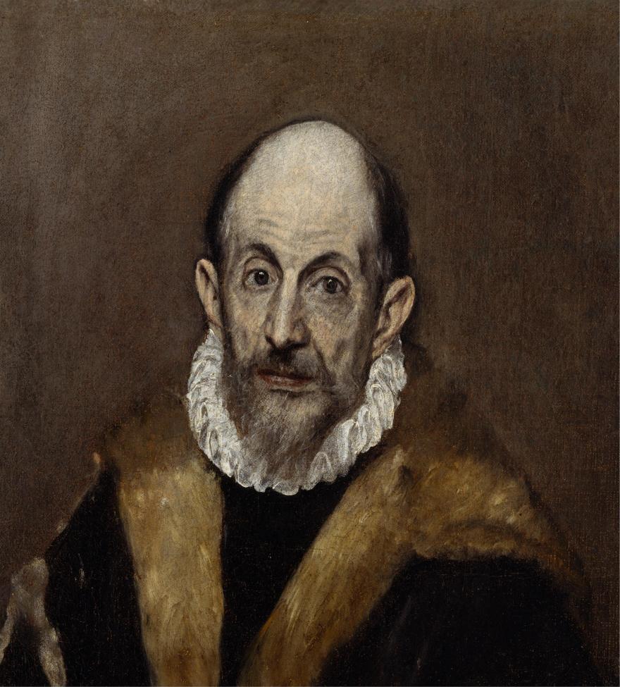 Autoritratto “Portrait of an Old Man” di El Greco