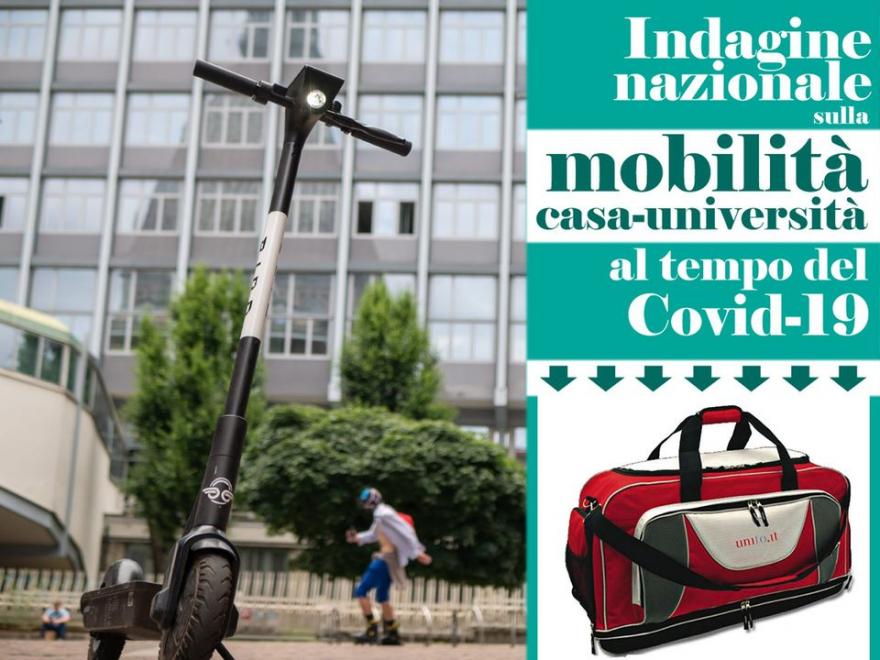 Il cle, il manubrio di una bici e l'immagine di uno dei borsoni in palio