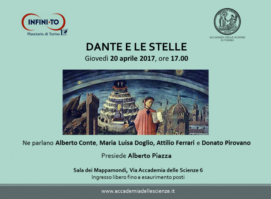 Locandina evento Dante e le stelle