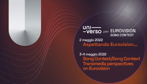Song Contest / Song Context - Transmedia perspectives on Eurovision - Convegno internazionale di studi titolo dell'evento su sfondo colorato