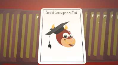 Carta per 'Corsi di laurea per veri tori'